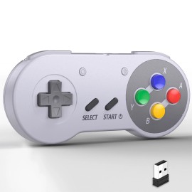 Unbranded Wireless N64/SNES /NGC USB Game Controller for Switch Online PC MAC Raspberry - SNES, 2pc, Multicolor SNES