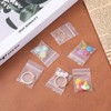 100 Pcs Mini Zip Bags 1" x 1" Small Plastic