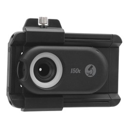 Phone Microscope Lens, 150X Nano Zoom Phone Micro Lens with CPL Lens and LED Light, Fit for Phones with Widths from 71-105 Mm