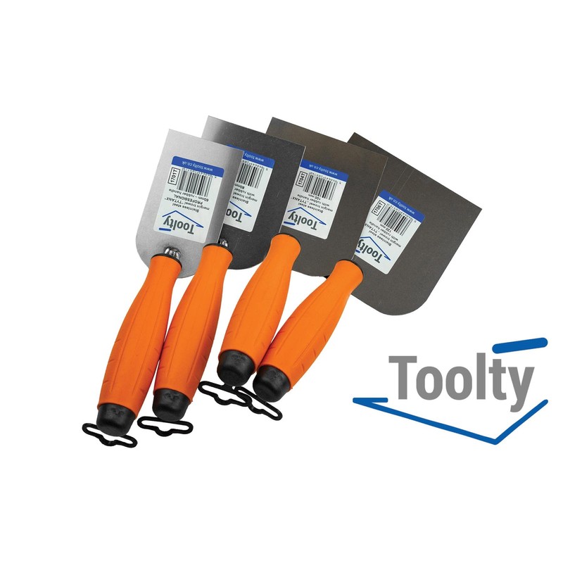 Toolty Stainless Steel Margin Trowel, Wall Putty Trowel, Plastering Trowel,