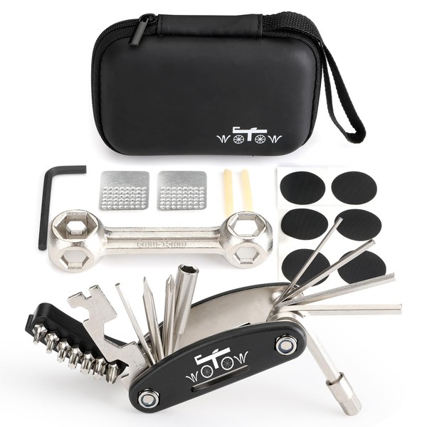 WOTOW Kit de Herramientas para Bicicleta, 16/21 en 1 Multiherramienta
