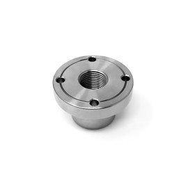 RGWOOD 2" Steel Wood Lathe Face Plate, 3/4" x 16tpi Threaded