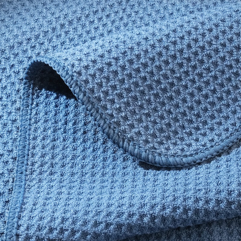 Polyte Premium Microfiber Kitchen Dish Cloth Waffle Weave 12 Pack