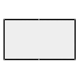 Projection Screen 120 Inch 16:9 HD Foldable Anti-Crease Portable Outdoor Indoor Projector Movies Screen - axGear