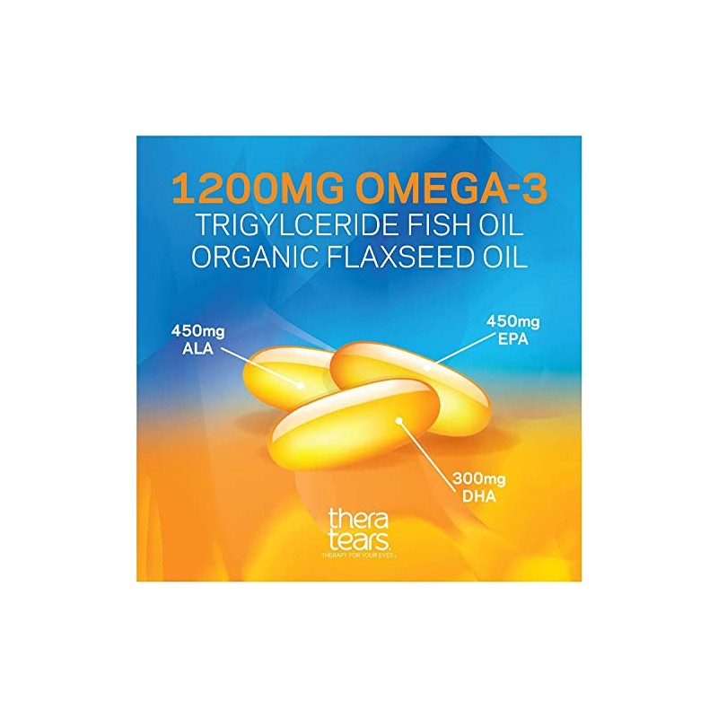 Theratears Nutrition Suplemento Omega 1200 Cápsulas Unidades