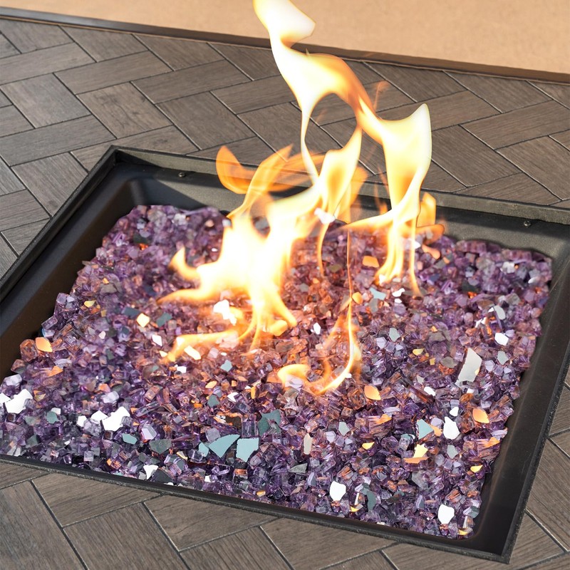 Stanbroil 10-Pound Fire Glass - 1/2 inch Reflective Tempered Fire