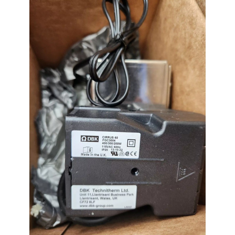 DBK Cirrus 60, FGC3004, 400/300/200W PTC Fan Heater