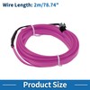 A ABSOPRO 2m EL Wire Cable LED Glow String Light