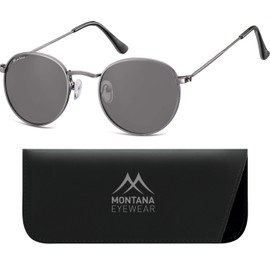 Montana Eyewear Sunoptic S92 Sonnenbrille in grau, inklusive Softetui