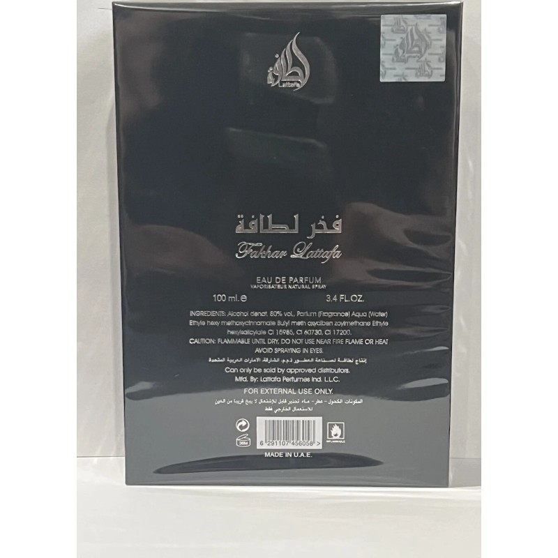 Lattafa Fakhar 3.4oz EDP Spray For Men New In Box