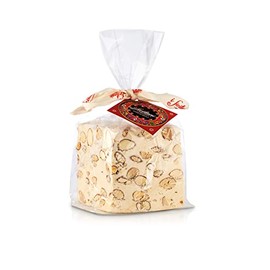iSiciliani Italian Almond Soft Torrone Nougat Block 300g. (10.5oz.)