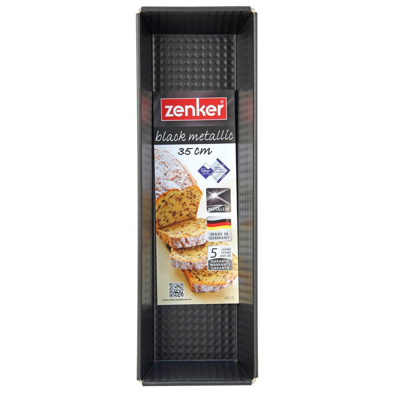 Zenker 3419 Loaf Tin 35 cm Black