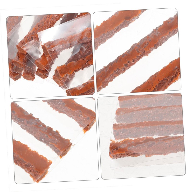 ULTECHNOVO 60pcs Tire Repair Kit Self Vulcanizing Strips for Car