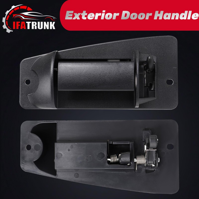 IFATRUNK Extended Cab Exterior Door Handle Rear Left Driver Side