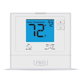 PRO1 IAQ Pro1 T721 Non-Programmable 2H/1C Heat Pump Thermostat , Blue
