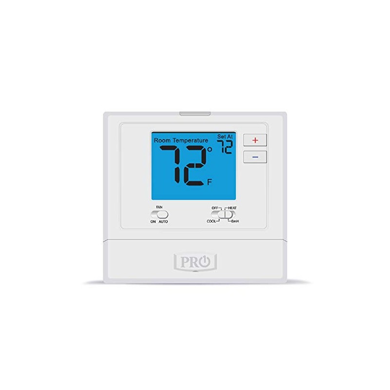 PRO1 IAQ Pro1 T721 Non-Programmable 2H/1C Heat Pump Thermostat ,