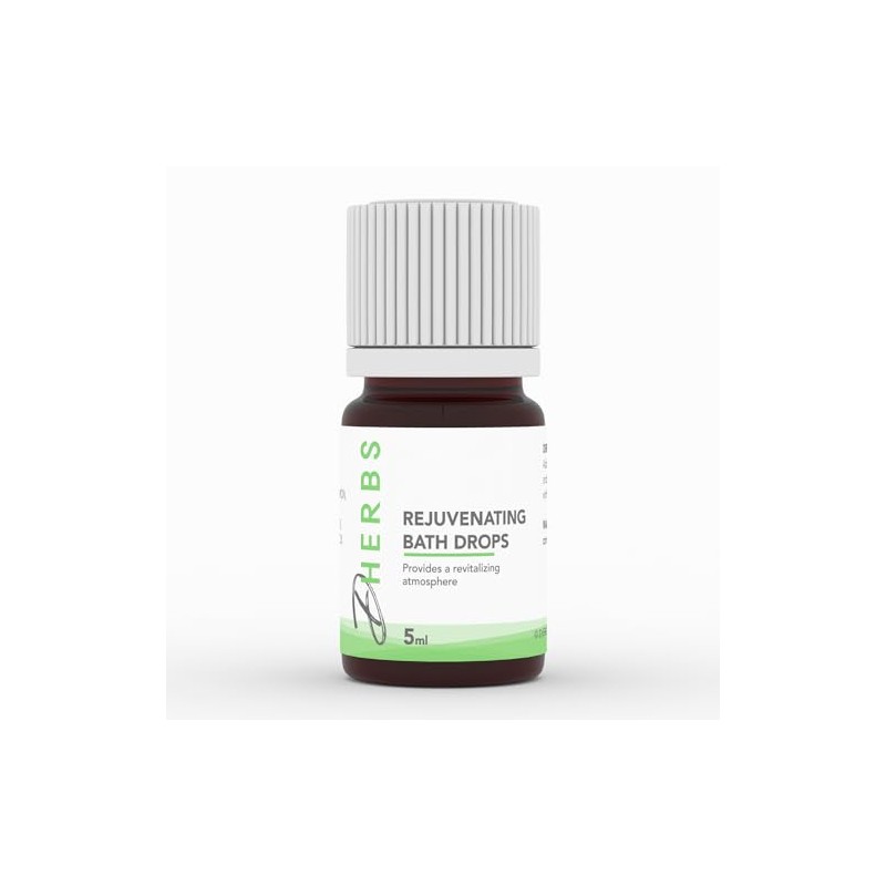 Dherbs Rejuvenating Bath Drops, 0.17 Oz.