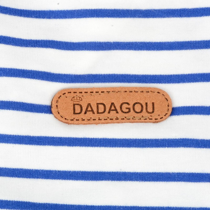 Zunea Summer Dog Shirts for Small Dogs Striped Breathable Vest