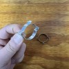 Unknown STEEL DOUBLE 1- 1/8" BICYCLE BRAKE SHIFT CABLE CLAMPS