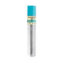 Pentel Super Hi-Polymer Lead Refills, 0.7 mm leads, Grade H, 1 Tube (12 leads per tube) …