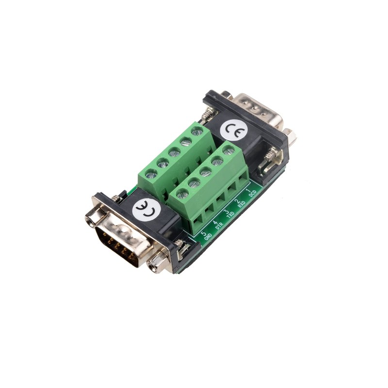 euroharry DB9 D-SUB DB9 Connector, RS232 RS485 CAN RS422 with