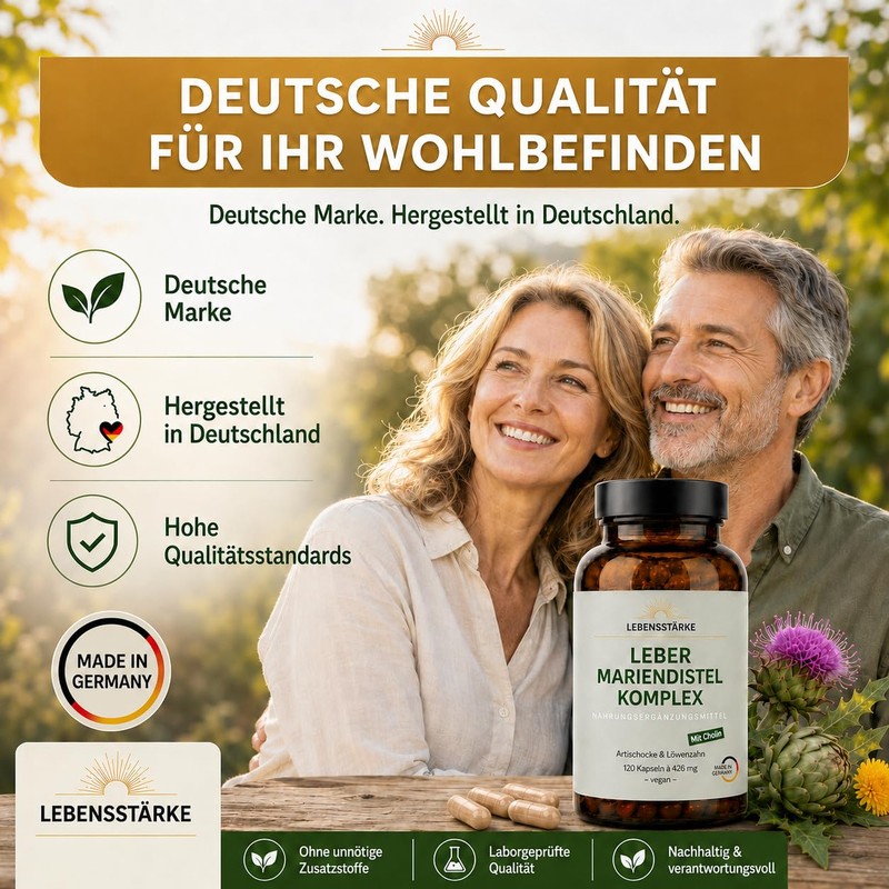 Liver Milk Thistle Complex High Dose 4-Way Complex Artichoke, Dandelion,