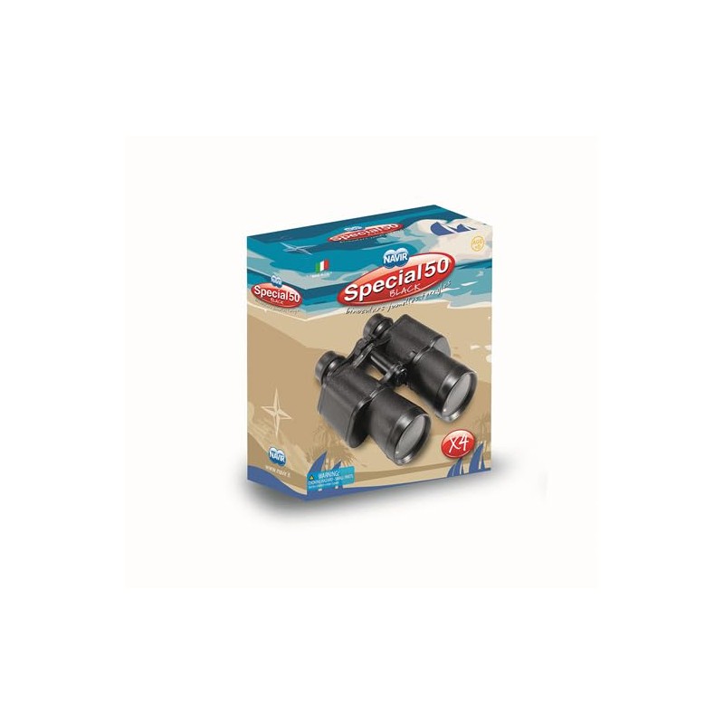 Navir 1020B Kinder Fernglas, 4-fache Vergrößerung, mit Umhängeband, Linsenabdeckung und