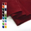 Burgundy Felt Fabric 36" X 36"(1 Square Yard), 1.6mm Thick