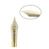 Gullor 5PCS Fountain Pen Nibs Fit Jinhao 159/450/750, Gold, Medium