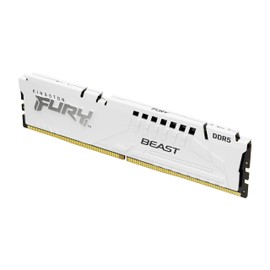 Kingston FURY Beast White EXPO 32GB 5600MT/s DDR5 CL36 DIMM Desktop Gaming Memory Single Module - KF556C36BWE-32
