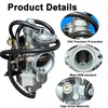 Recon 250 ATV Carburetor Replacement Kit Fits Honda TRX250 1997-2001