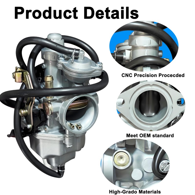 Recon 250 ATV Carburetor Replacement Kit Fits Honda TRX250 1997-2001