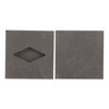 Graphite Crucible Rhombus Shape Metal Refining Scrap Melting Ingot 50
