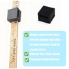 TRUINE Adapter Suitable for Yardstick Ruler, Clothing Measuring Tool (Black)