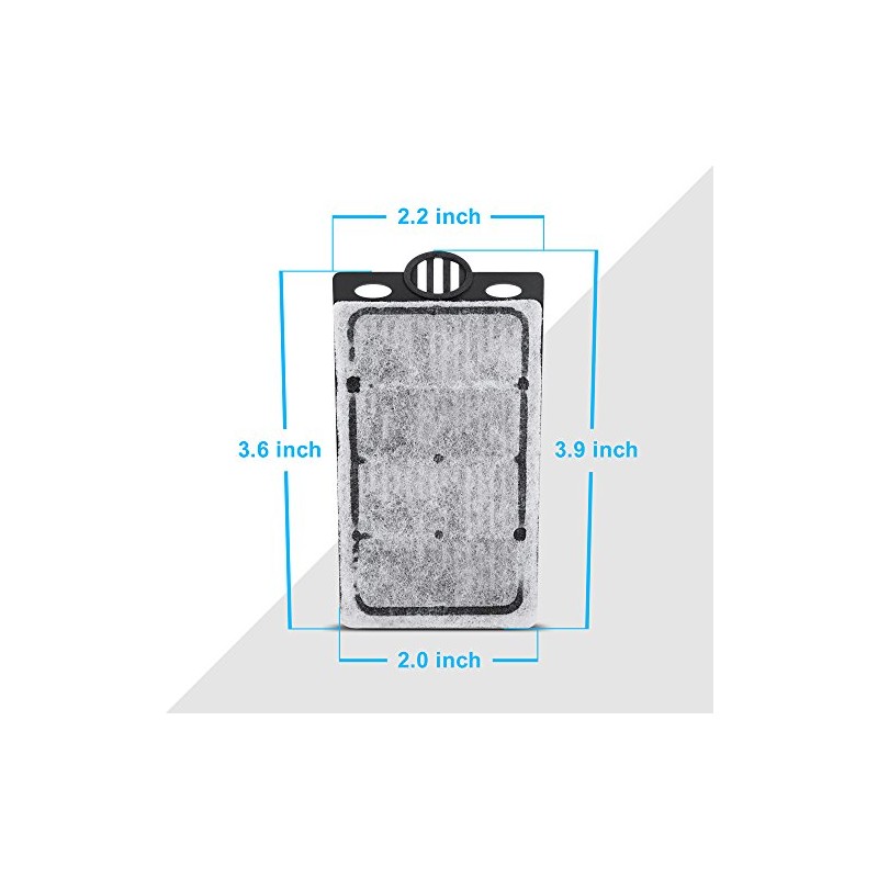 DaToo Replacement Aquarium Filter Cartridges for DTF-01