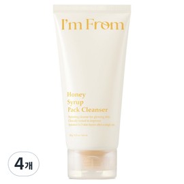 I'm From Honey Syrup Pack Cleanser, 120g, 4 pieces / 아임프롬 허니 시럽 팩 클렌저, 120g, 4개