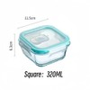 24-Piece Glass Food Storage Container Set for Meal Prep –
