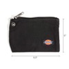 Dickies Set of 3 Small Canvas Utility Pouches, Zippered, for