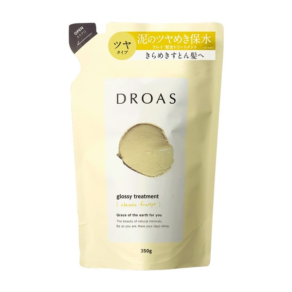 DROAS Glossy Treatment, Refill, 12.3 oz (350 g), Classic Fruity