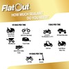 FlatOut Multi-Purpose Tire Sealant - Prevents and Repairs Flat Tires,