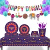CC HOME Indian Diwali Party Supplies Serves 16, Deepavali Party