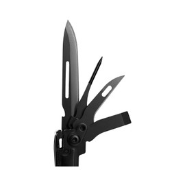 SOG SOG PowerAccess Well-Rounded One-Handed Lightweight Daily Pocketable Stainless Steel Multi-Tool for Backcountry| 18 Tools, Black