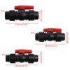 20mm/25mm/30mm Water Pipe Quick Connector Tube Ball Valve Accessories