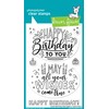 Lawn Fawn LF2599 Giant Birthday Message Stamp Set - Clear