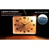 Wuyiway Retro Analog Alarm Clock, Battery Operated,4" Vintage Decor for