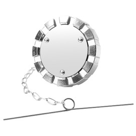 JKIANTECH Diesel Fuel Cap, Compatible with Kenworth Peterbilt Freightliner Western Star Semi Truck, 3 1/2"-5.5 UNC-2B Diesel Gas Tank Cover, Replaces 572.1036, SNV431089