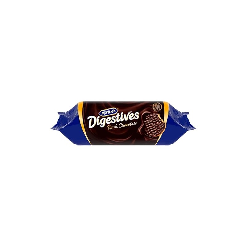 McVities Dark Chocolate Digestive 266G (Pack of 6)