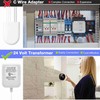 Dreyoo Video Doorbell Transformer, 24 Volt 16.4 Feet Doorbell Power