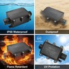 AOHUA IP68 Waterproof Electrical Junction Box Outdoor 3 Way Wire