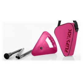 Flipstick Folding Seat Stick Short Pink